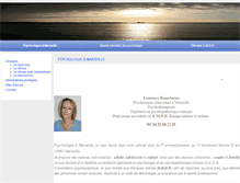 Tablet Screenshot of marseillepsychologue.com